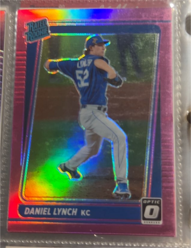 2021 Donruss Optic #125 Daniel Lynch — front