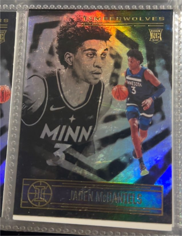 2020-21 Panini Illusions #173 Jaden McDaniels — front