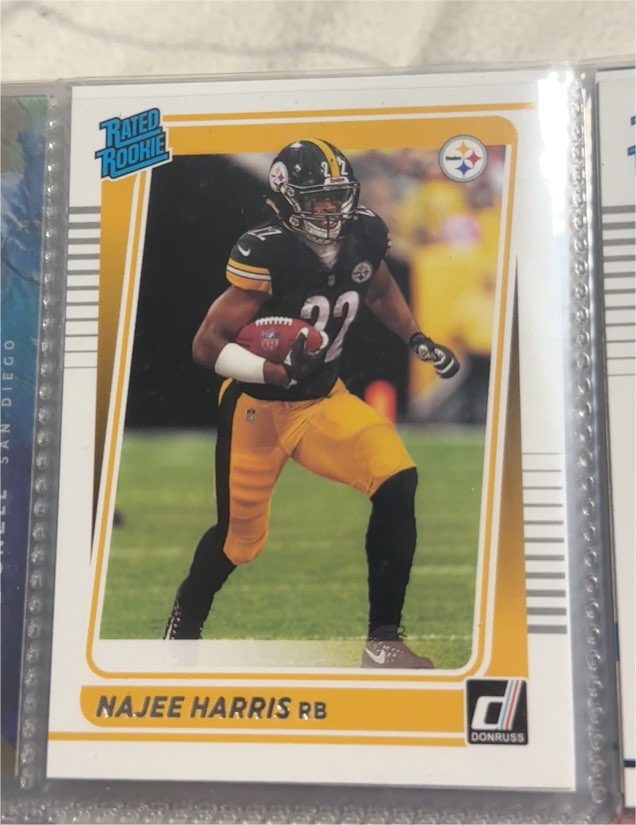 2021 Donruss #259 Najee Harris Rated Rookie — front