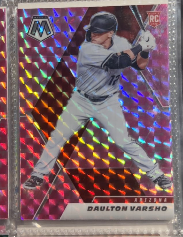 2021 Panini Mosaic #238 Daulton Varsho — front