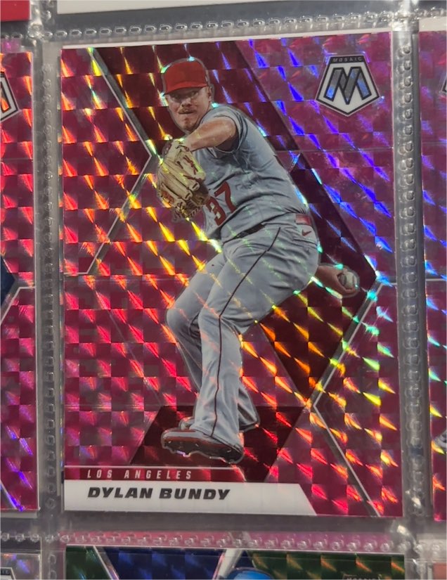 2021 Panini Mosaic Dylan Bundy — front