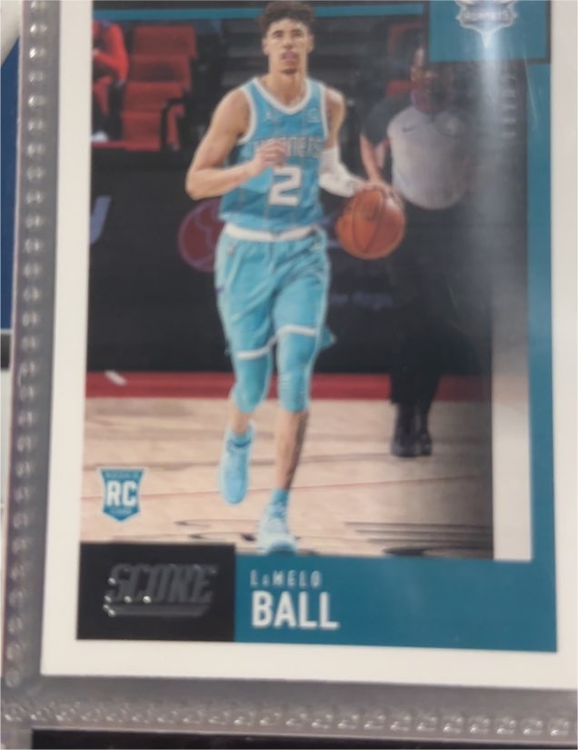 2020-21 Panini Chronicles Score #604 LaMelo Ball — front