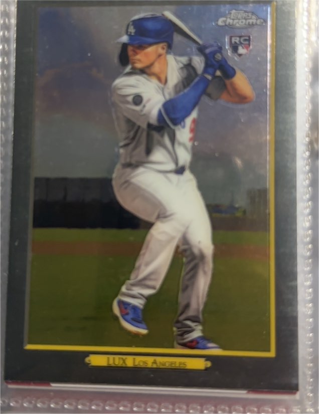 2020 Topps Update #TR-8 Gavin Lux Turkey Red — front