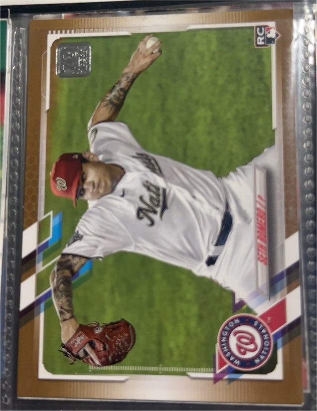 2021 Topps Update #US77 Seth Romero — front