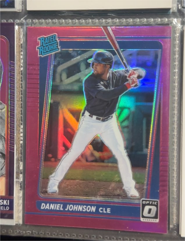 2021 Panini Donruss Optic #96 Daniel Johnson — front