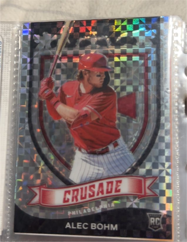 2021 Panini Chronicles #23 Alec Bohm Crusade — front