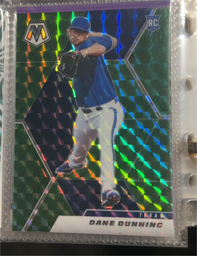 2021 Panini Mosaic #222 Dane Dunning — front