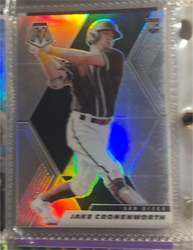 2021 Panini Mosaic #250 Jake Cronenworth — front