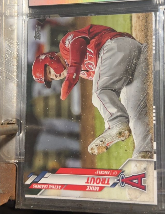 2020 Topps Update #U-119 Mike Trout — front