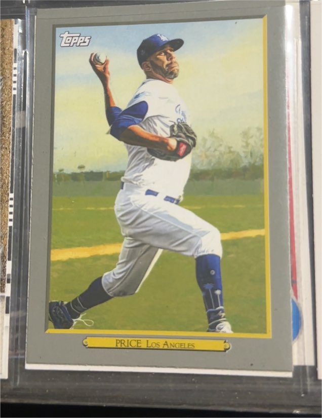 2020 Topps Update Turkey Red #TR-7 David Price — front