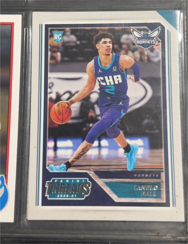 2020-21 Panini Chronicles Threads #84 LaMelo Ball — front