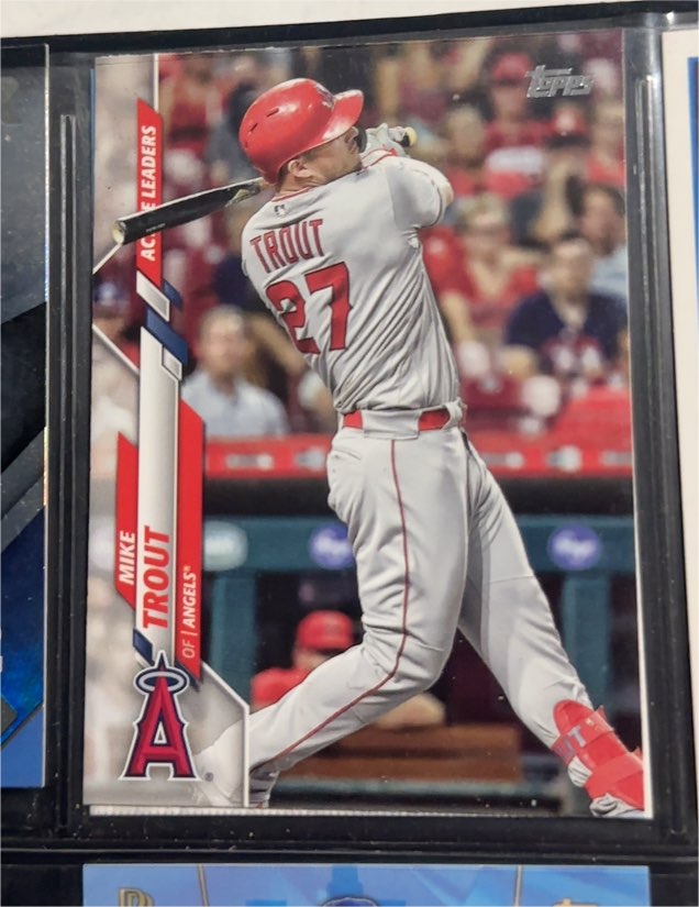 2020 Topps Update #U-292 Mike Trout — front
