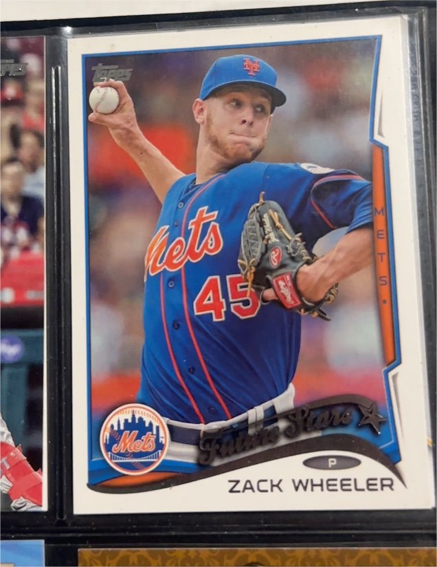 2014 Topps #266 Zack Wheeler Future Stars — front