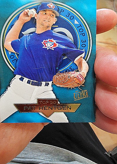 1997 Fleer Ultra Top 30 #26 Pat Hentgen — front