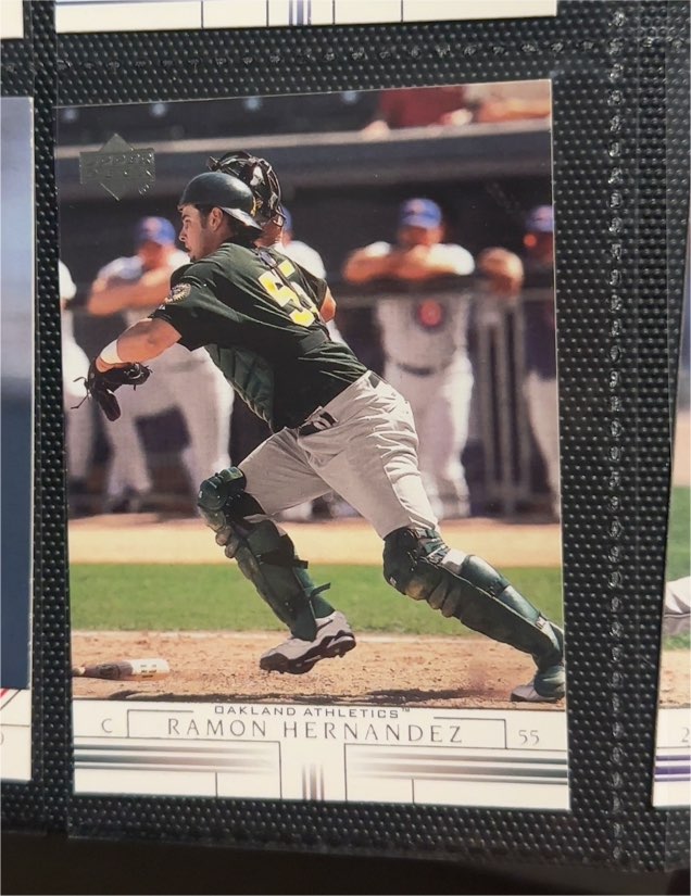1999 Upper Deck #55 Ramon Hernandez — front