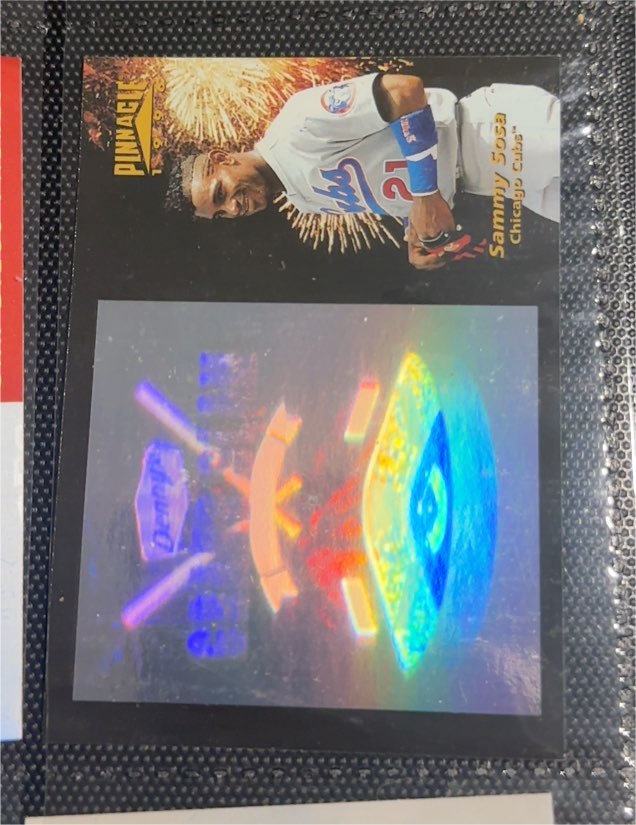 1996 Pinnacle Denny's Grand Slam #5 Sammy Sosa — front