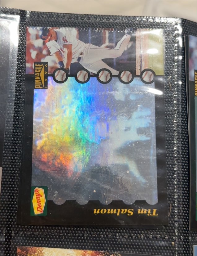 1996 Pinnacle Denny's Holograms #unknown Tim Salmon — front