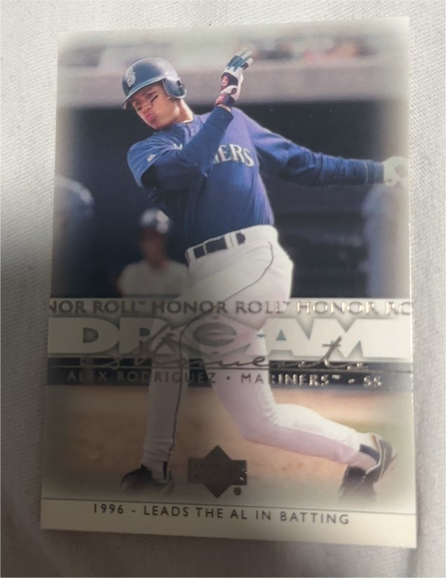 2002 Upper Deck Honor Roll #84 Alex Rodriguez — front