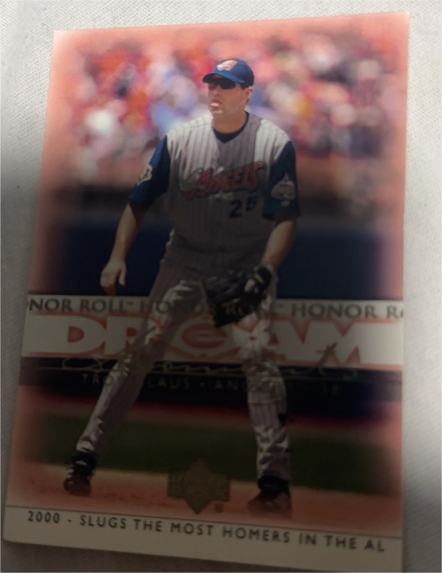 2002 Upper Deck Honor Roll #82 Troy Glaus — front