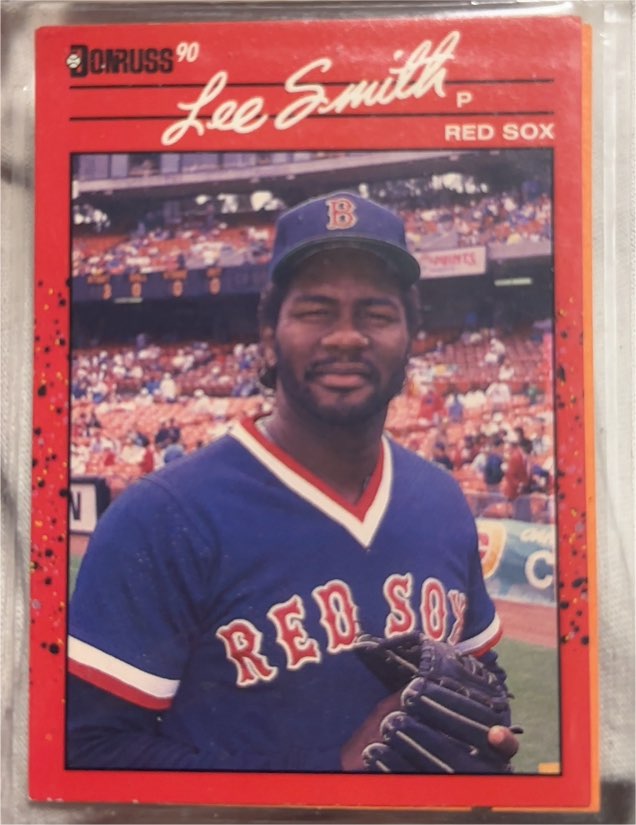 1990 Donruss #110 Lee Smith Boston Red Sox — front