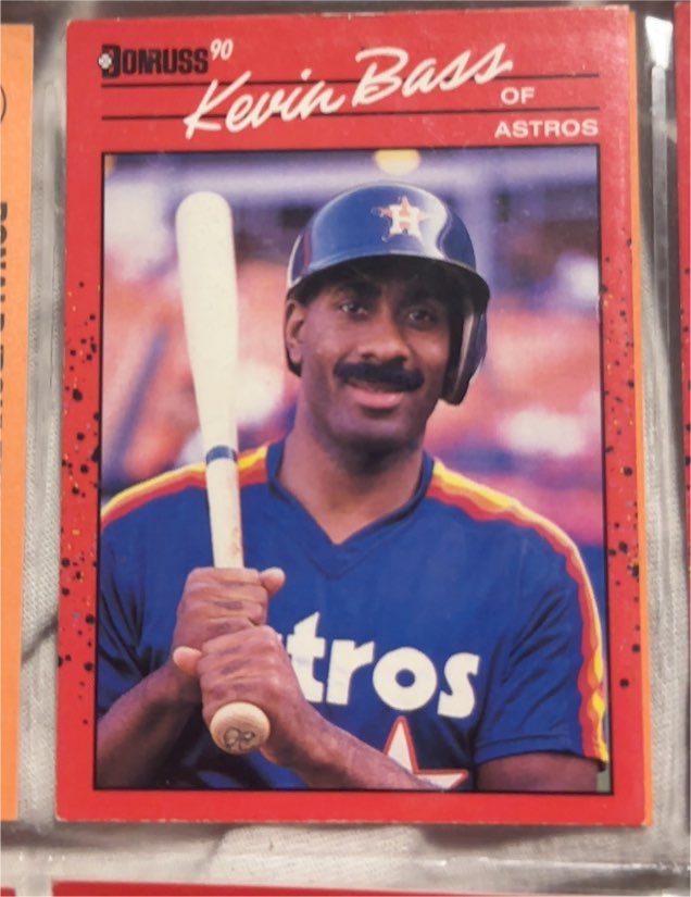 1990 Donruss #589 Kevin Bass — front