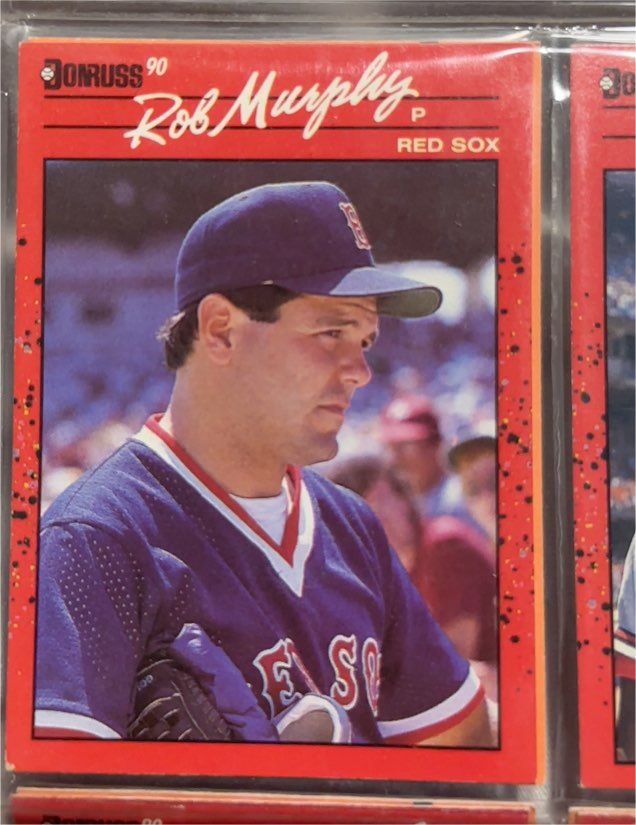 1990 Donruss #186 Rob Murphy — front