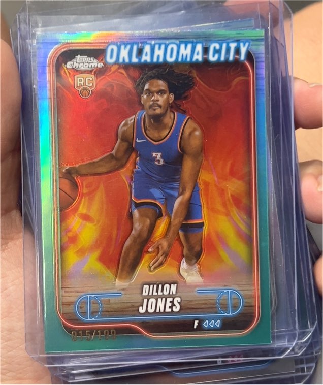 2024-25 Topps Chrome #189 Dillon Jones — front