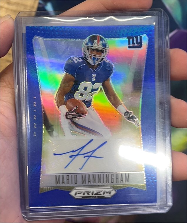 2024 Panini Prizm DECA #SMMA Mario Manningham — front
