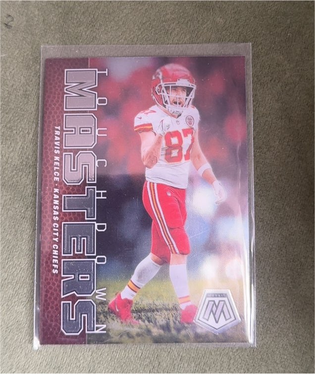 2023 Panini Mosaic Touchdown Masters #TM-TK Travis Kelce — front