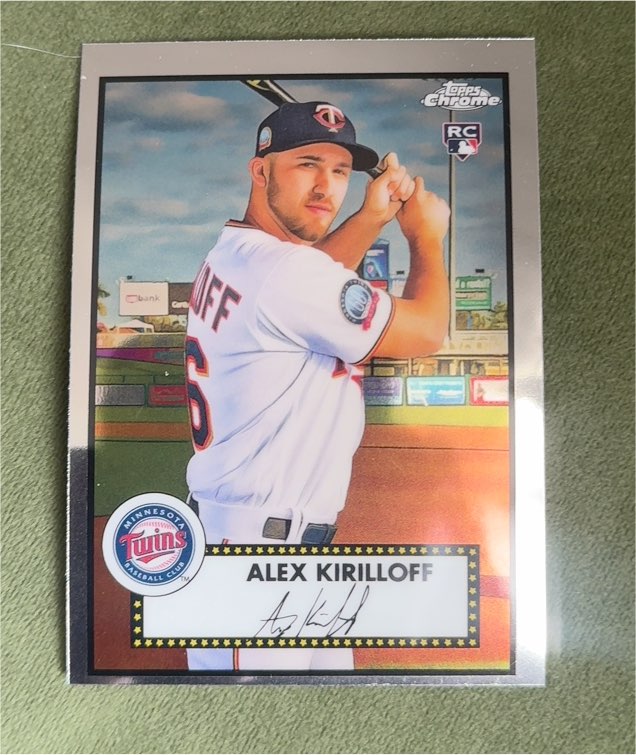2021 Topps Chrome Platinum Anniversary #63 Alex Kirilloff — front