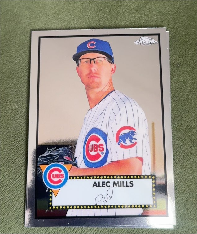 2021 Topps Chrome Platinum Anniversary #379 Alec Mills — front