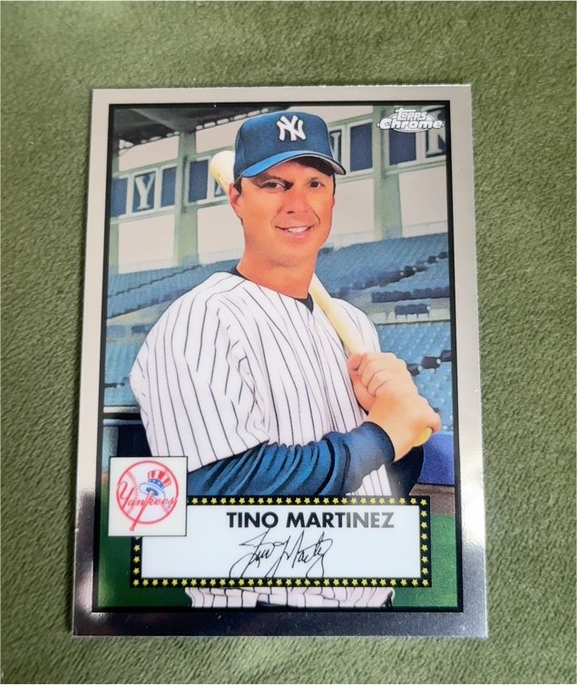 2021 Topps Chrome Platinum Anniversary #691 Tino Martinez — front