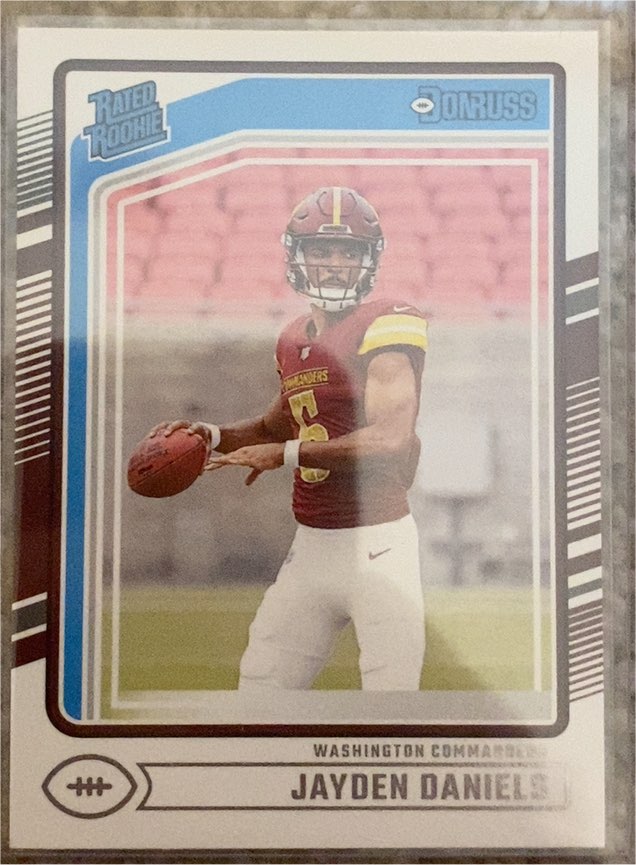 2024 Donruss #389 Jayden Daniels — front