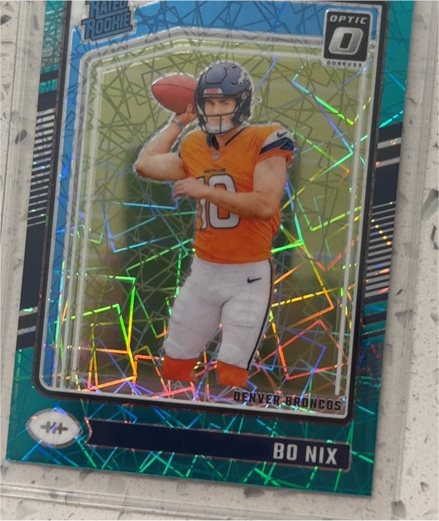2024 Donruss Optic #209 Bo Nix — front