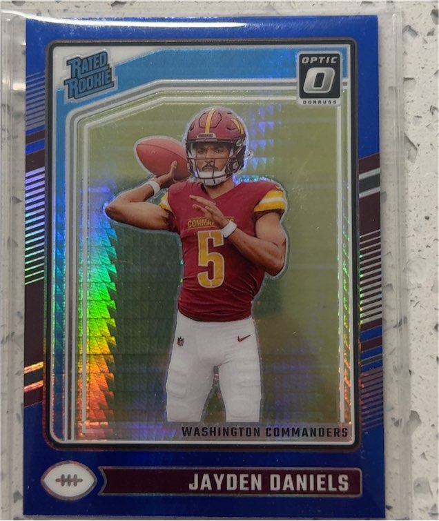 2024 Donruss Optic #248 Jayden Daniels — front