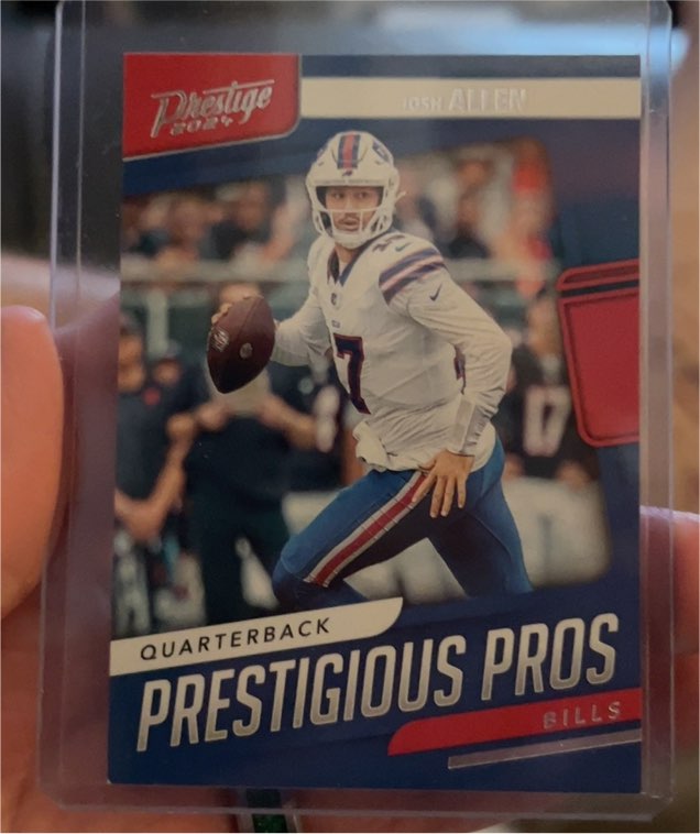 2024 Panini Prestige Prestigious Pros #PP-JAN Josh Allen — front