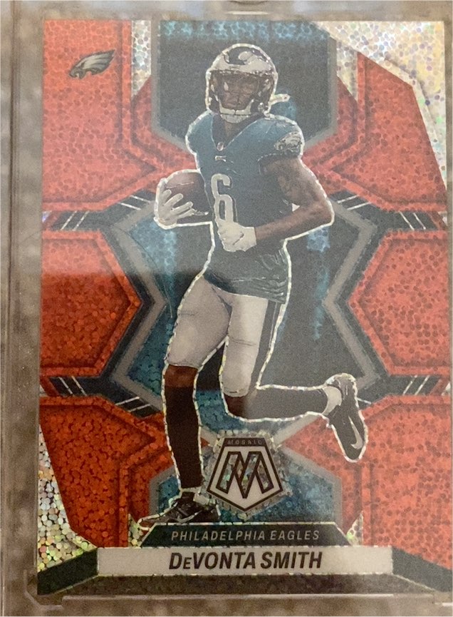 2022 Panini Mosaic #6 DeVonta Smith — front