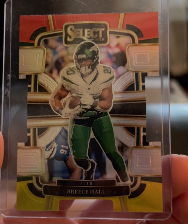 2023 Panini Select Football #77 Breece Hall — front
