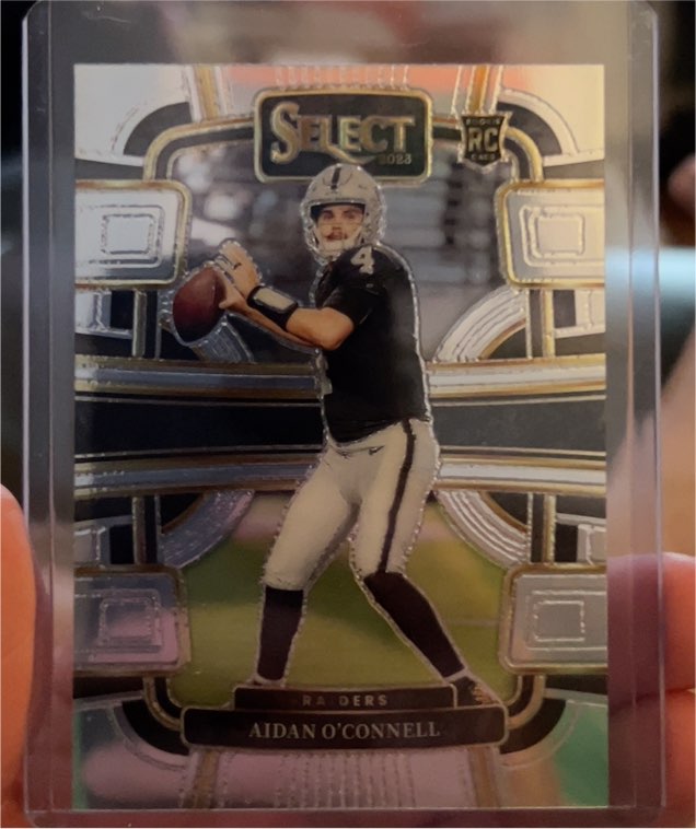 2023 Panini Select #58 Aidan O'Connell — front
