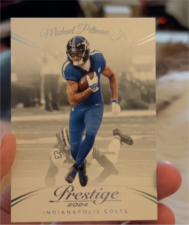 2024 Panini Prestige #127 Michael Pittman Jr. — front