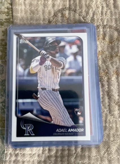 2025 Topps Flagship Collection #10 Adael Amador — front