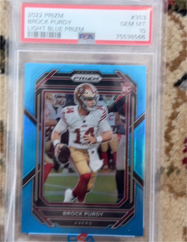 2022 Panini Prizm #353 Brock Purdy — front