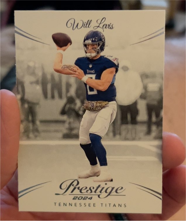 2024 Panini Prestige #285 Will Levis — front