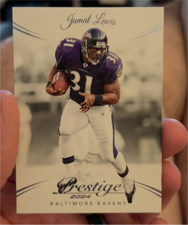 2024 Panini Prestige #29 Jamal Lewis — front