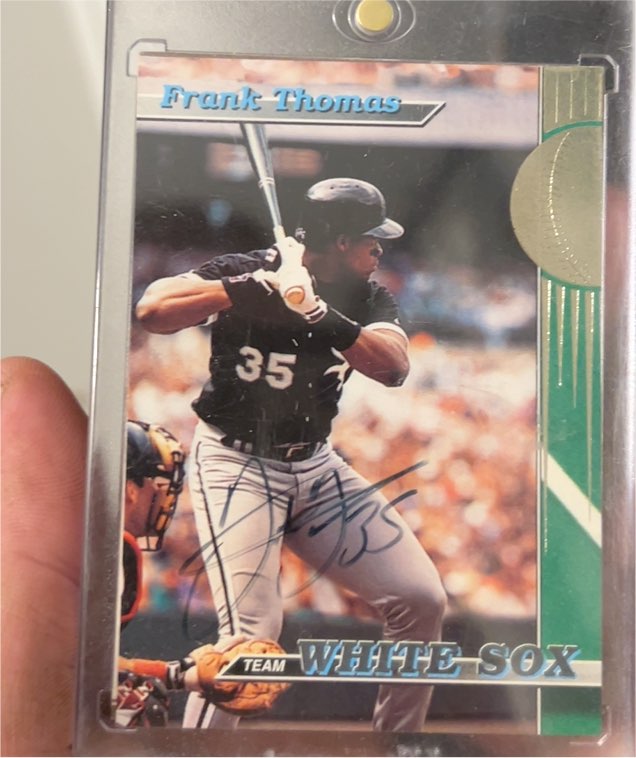1993 Topps Stadium Club #1 Frank Thomas — front