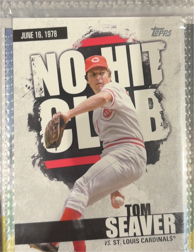 2022 Topps #NHC-21 Tom Seaver No-Hit Club — front