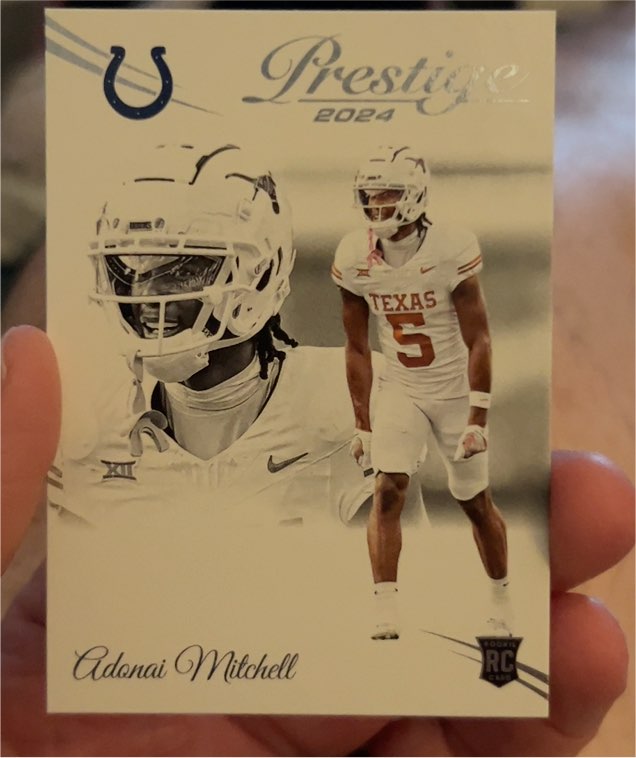 2024 Panini Prestige #325 Adonai Mitchell Rookie — front