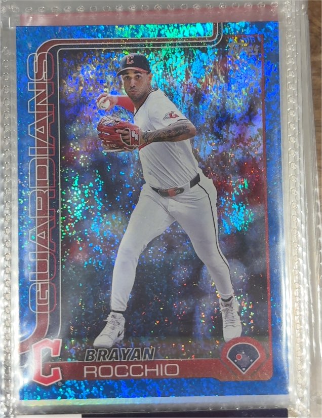 2025 Topps Series 1 #194 Brayan Rocchio — front