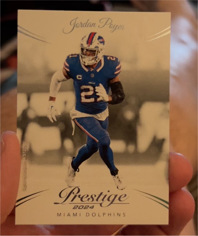 2024 Panini Prestige #187 Jordan Poyer — front