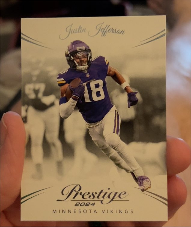 2024 Panini Prestige #192 Justin Jefferson — front